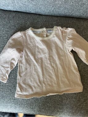 Greendog Girl’s Polka Dot top